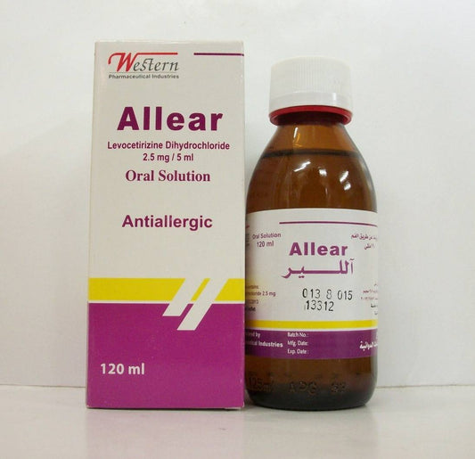 ALLEAR ORAL SOLUTION 120 ML