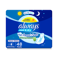 ALWAYS MAXI THICK EX.LONG 48 PCS (4843)