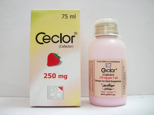 CECLOR 250 MG SYRUP 75 ML