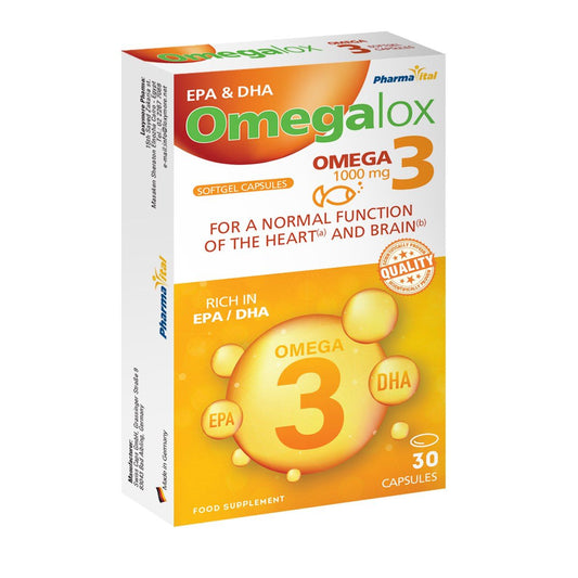OMEGALOX 1000MG 30CAP 1+1 50%OFFER