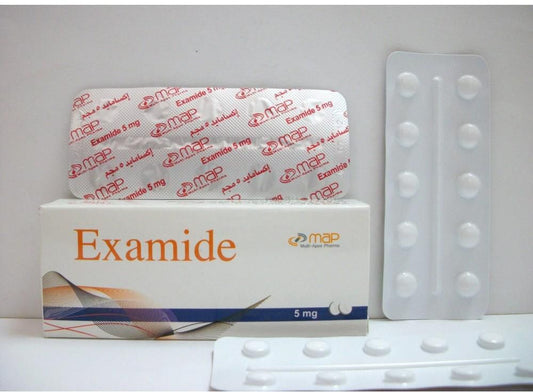 EXAMIDE 5 MG 30 TAB