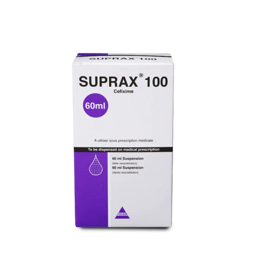 SUPRAX 100MG / 5 ML SYRUP 60 ML