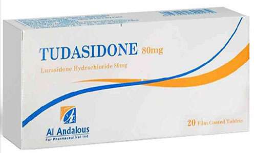 TUDASIDONE 80 MG 20F.C. TABS