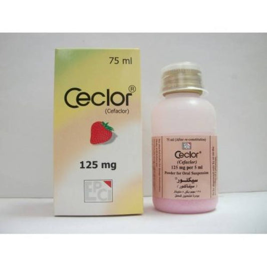 CECLOR 125 MG SYRUP 75ML