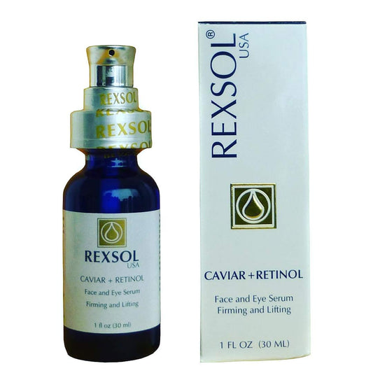 REXSOL USA CAVIAR+RETINOL FACE&EYE SERUM 30 ML