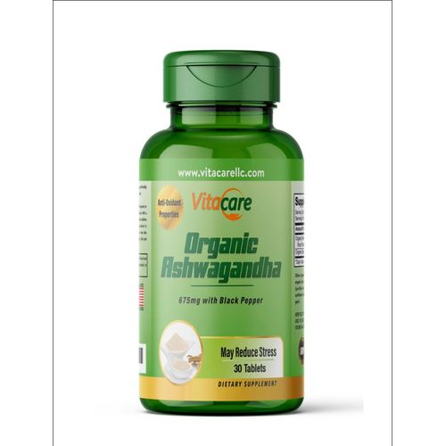 VITA CARE ORGANIC ASHWAGANDHA 30TAB