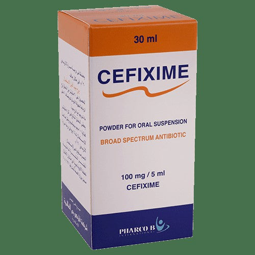 CEFIXIME 100MG / 5 ML 30 ML