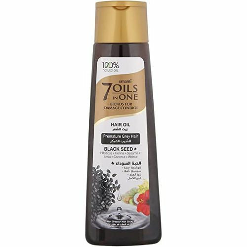 EMAMI 7 OILS IN ONE (BLACK SEED) 100ML الحبه السوداء