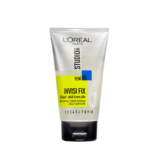 LOREAL STUDIO INVISI HOLD GEL NORMAL STRENGTH 6 150ML