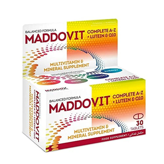 MADDOVIT A-Z WITH LUTEIN 30 TAB 1+1