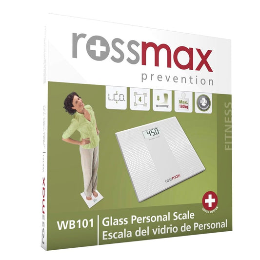 ROSSMAX DIGITAL BODY WEIGHT SCALES (WB101) ميزان ديجيتال