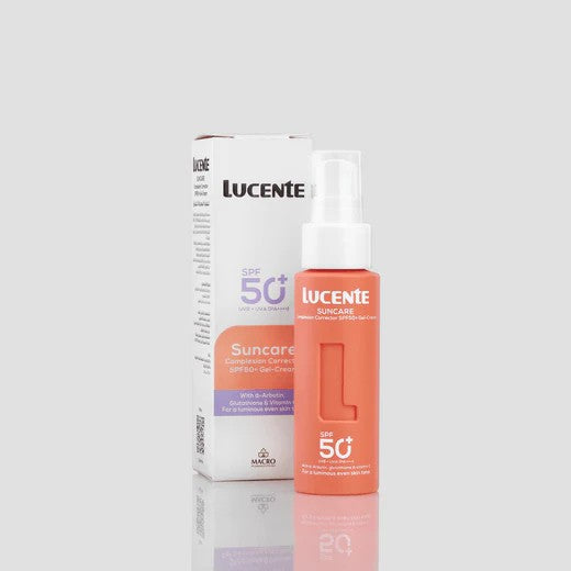 LUCENTE SUNCARE COMPLEXION CORRECTOR GEL CREAM SPF50 50ML