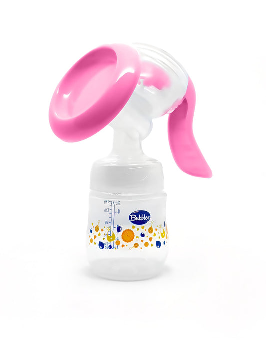 BUBBLES MANUAL BREAST PUMP (2855) شفاط ثدي يدوي مدمج ببرونة