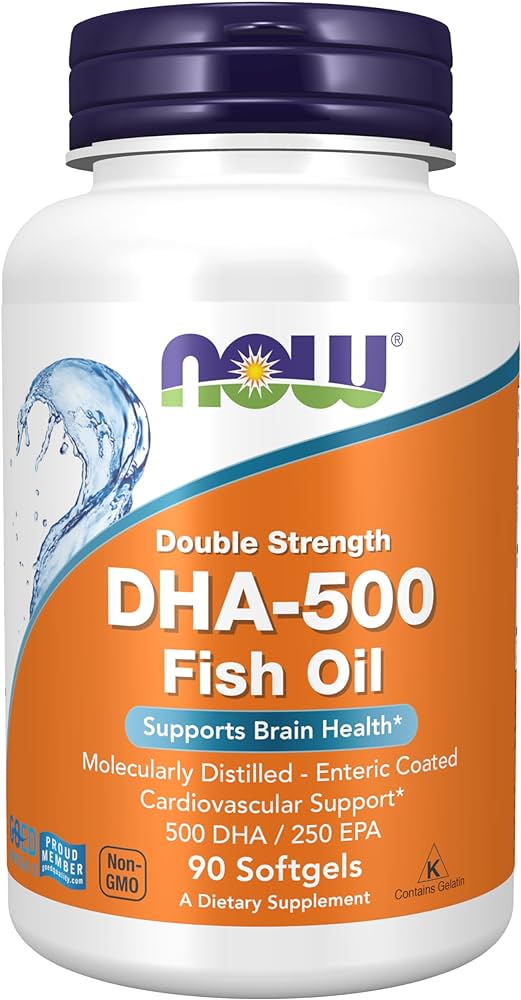 NOW  DHA-500 90 SOFTGELS