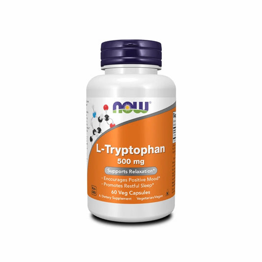 NOW  L-TRYPTOPHAN 500MG 60 CAPSULES