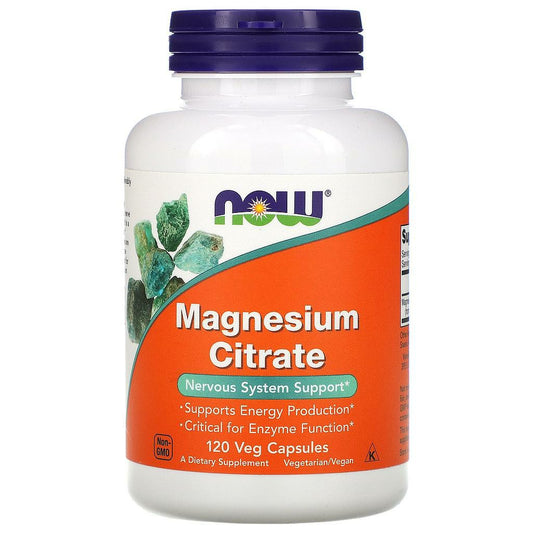 NOW  MAGNESIUM CITRATE 120CAP