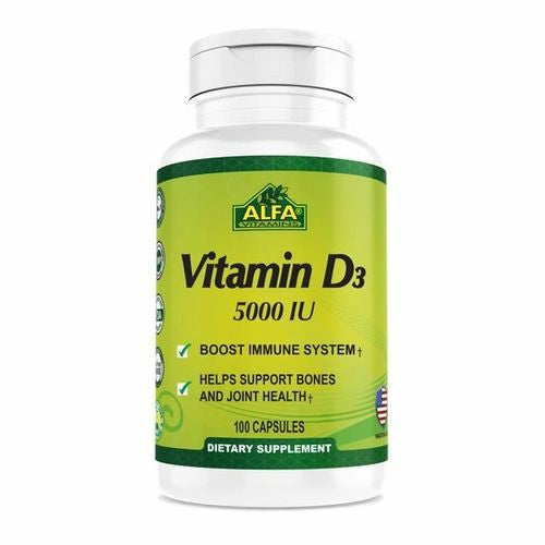 ALFA VITAMIN D3 5000IU 100CAP