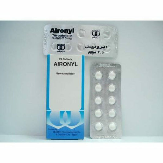 AIRONYL 2.5 MG 20 TAB