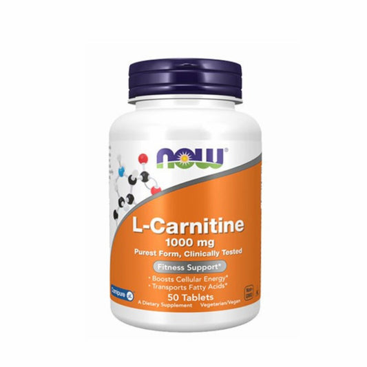 NOW L - CARNITINE 1000MG 50TAB