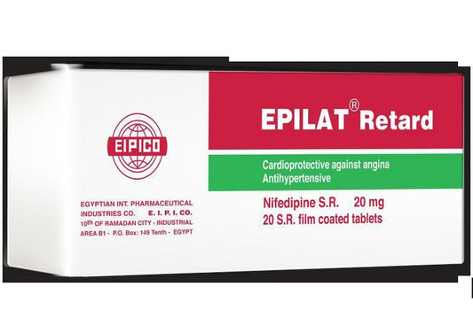 EPILAT RETARD 20 MG 20 TAB