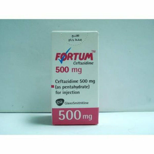 FORTUM 500 MG I M / I V 1 VIAL