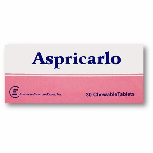 ASPRICARLO 81MG 30 CHEWABLE TAB