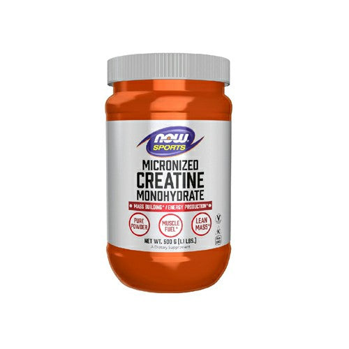 NOW  MICRONIZED CREATINE MONOHYDRATE POWOER 500GM