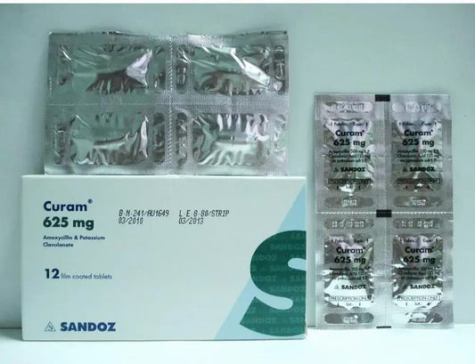 CURAM 625 MG 12 TAB