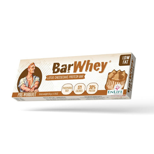 BAR WHEY PRE WORKOUT LOTUS CHEESECAKE 50G