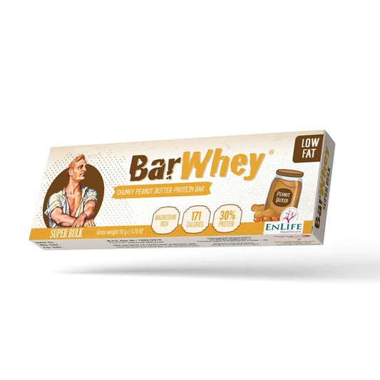 BAR WHEY SUPER BULK CHUNKY PEANUT BUTTER 50G