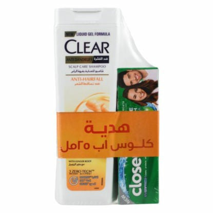 CLEAR HAIR FALL DEFENCE SHAMPOO 180ML+CLOSE UP 25ML