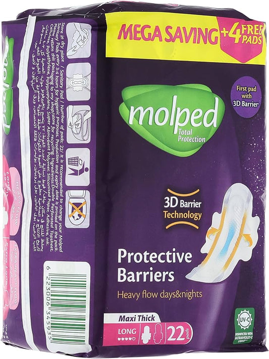 MOLPED PROTECTIVE BARRIERS EX.LONG 22 PAD (3503)
