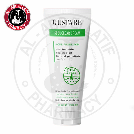 GUSTARE SEBUCLEAR CREAM 50GM