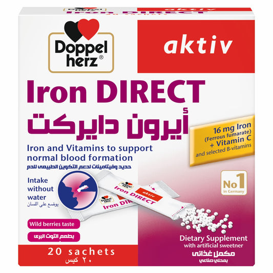 DOPPEL HERZ IRON DIRECT 20SACH