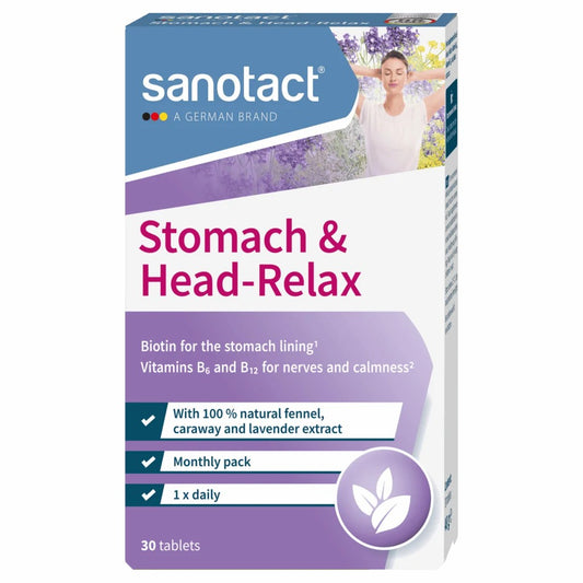 SANOTACT STOMACH&HEAD RELAX 30TAB