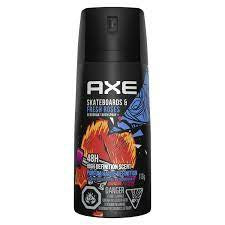 AXE BODY SPRAY (SKATE&FRESH ROSES) 150ML وفر15ج
