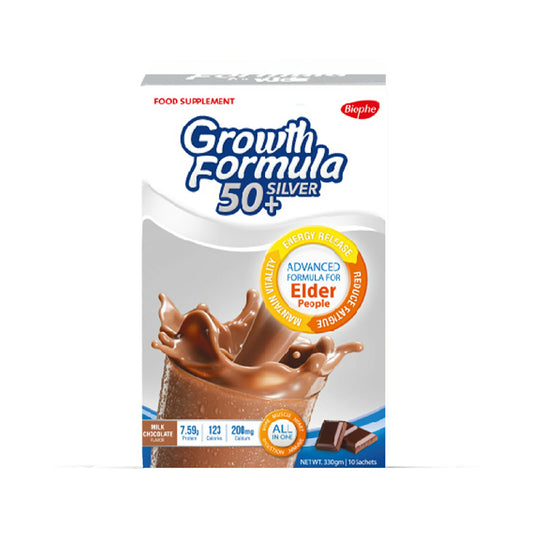 GROWTH FORMULA SILVER +50 VANILLA 400GM