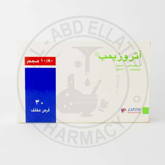 ATROZEMB 80/10MG 30 F.C. TAB