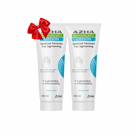لوشن تبييض الجسم من أزا 100 مل 1+1 عرض