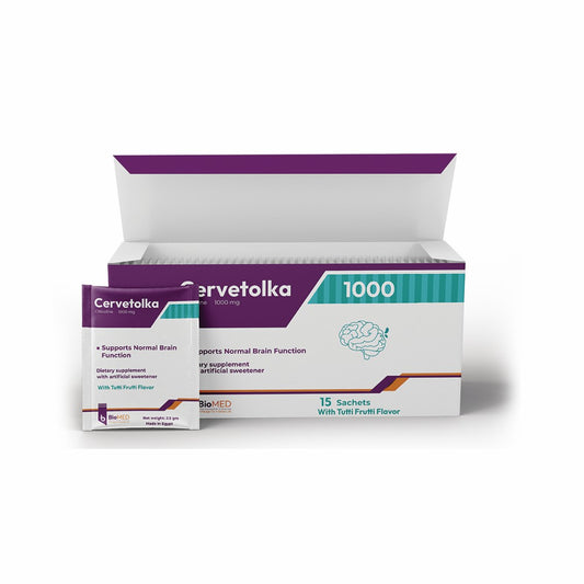 CERVETOLKA 1000 MG 15 SACHETS