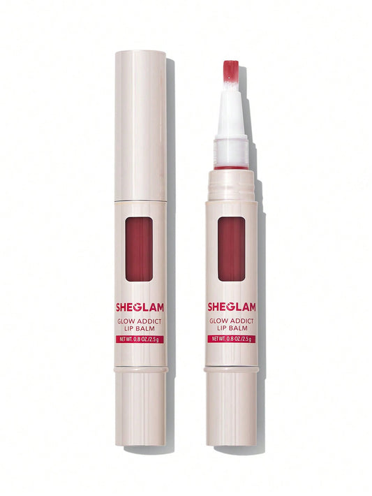 SHEGLAM GLOW ADDICT LIP BALM (PEACH JUICE)