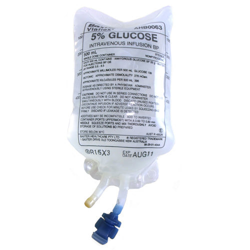 GLUCOSE 5% 500 ML