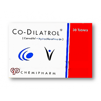 CO DILATROL 30 TAB