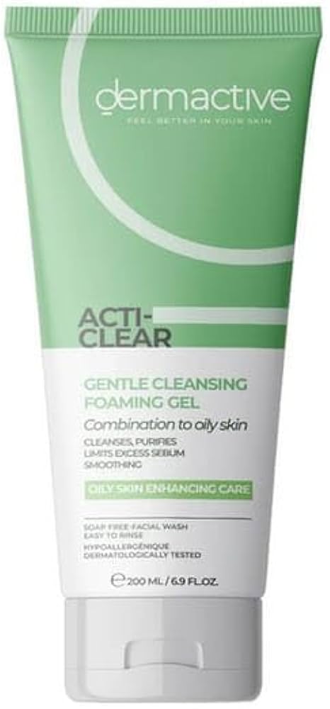 جل ديرم أكتيف أكتي-كلير الرغوي المنظف 250 مل