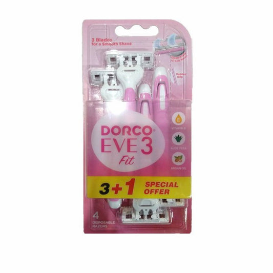 DORCO EVE 3 FIT PINK F/W 3+1 PCS ماكينة حريمي