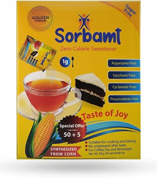 SORBAMT SUGAR FREE 50+5 SACHET