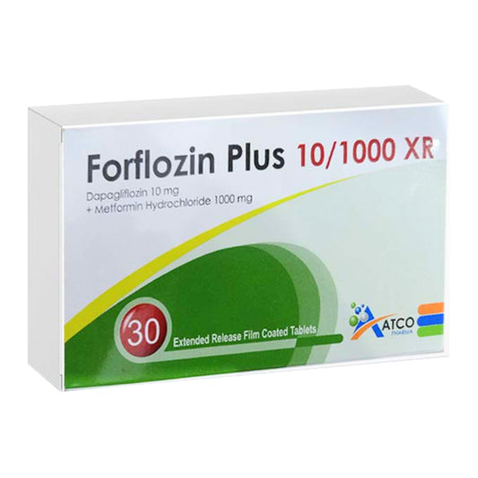 FORFLOZIN PLUS 10/1000 MG 30 TAB