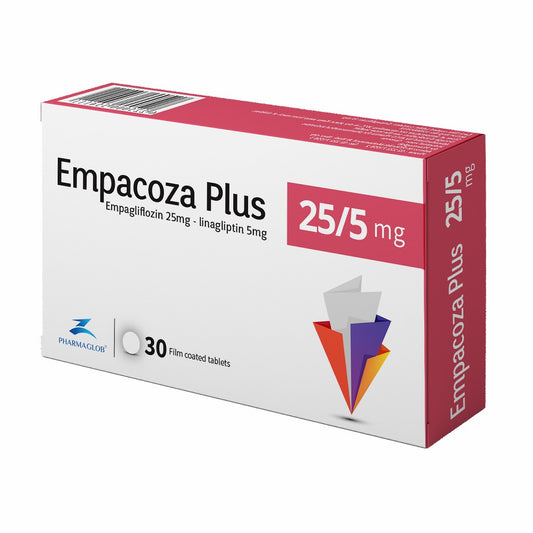 EMPACOZA PLUS 5/25 MG 30 F.C TAB