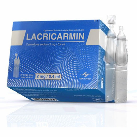 LACRICARMIN 2MG/0.4ML EYE DROPS 30 X 0.4 ML SDU