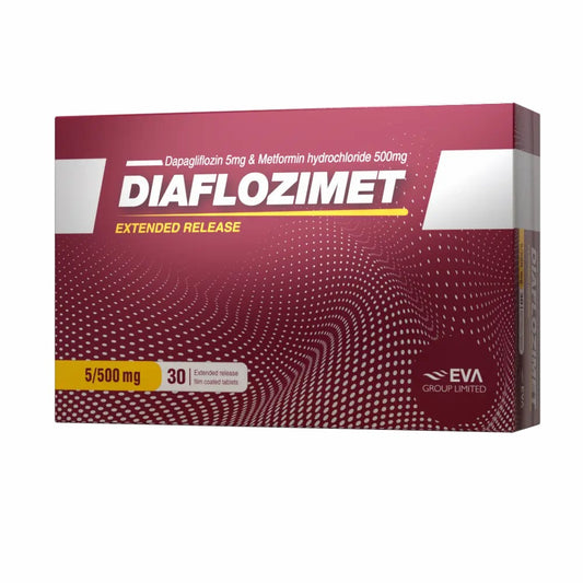 DIAFLOZIMET 5/ 500 MG 30TAB